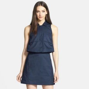 Theory Taranto Gemine layered utility style dress
